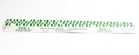 Plastigage - 0.001-0.003 in Measurement Range - Green - Set of 12