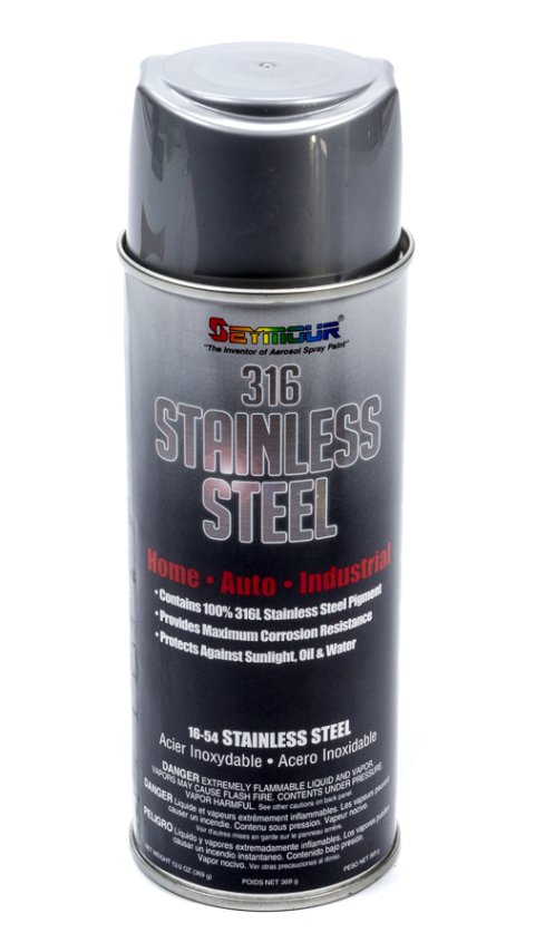 Paint - Acrylic Lacquer - Stainless Look - 13 oz Aerosol - Each