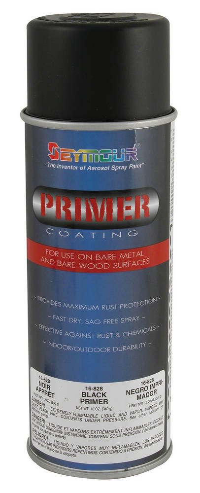 Primer - HI TECH - Phenolic Resin - Black - 16 oz Aerosol - Each