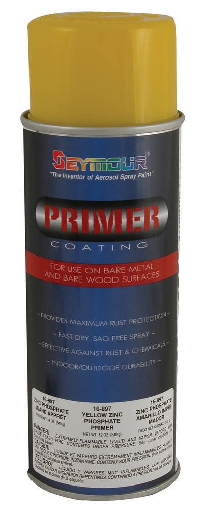 Primer - ZINC PHOSPHATE - Epoxy Resin - Yellow - 16 oz Aerosol - Each