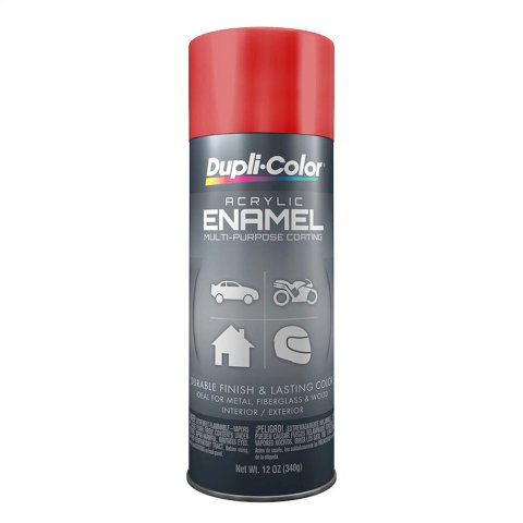 Paint - Dupli-Color - Acrylic Enamel - Gloss Cherry Red - 12 oz Aerosol - Each thumbnail 2