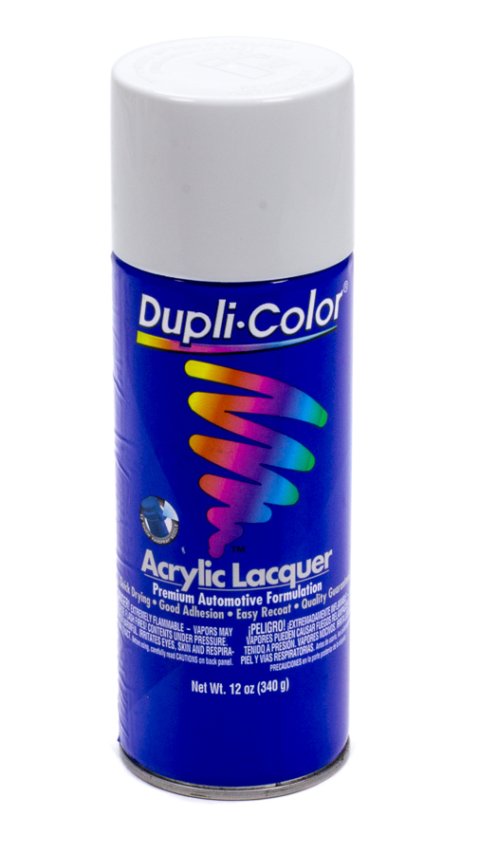 Paint - Dupli-Color - Acrylic Lacquer - Gloss White - 12 oz Aerosol - Each thumbnail 2