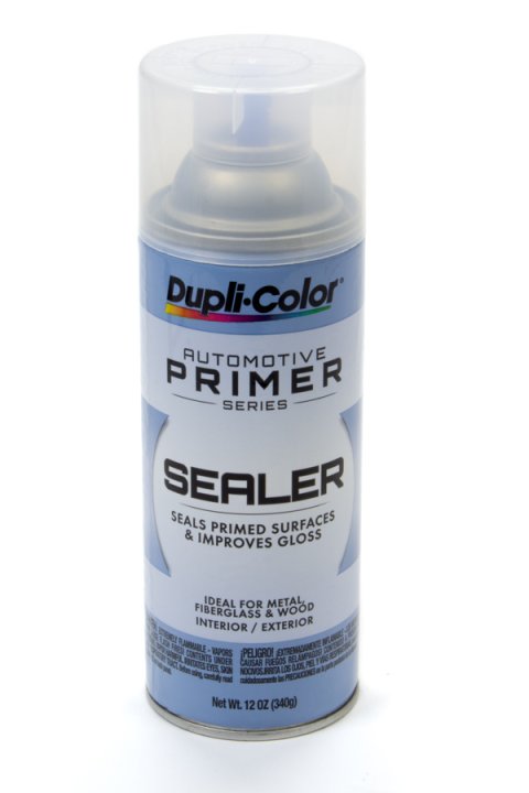 Paint - Dupli-Color - Primer Sealer - Flat Gray - 12 oz Aerosol - Each