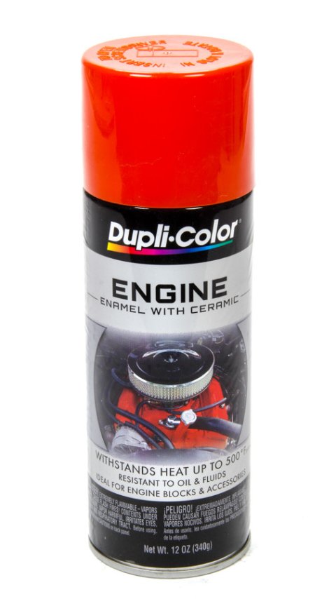 Paint - Dupli-Color - Engine - High Temperature - Enamel - Gloss Chevy Orange - 12 oz Aerosol - Each thumbnail 1