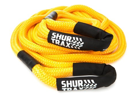 Recovery Rope - 20 ft - 7/8 in Thick - 27900 lb Breaking Strength - Nylon - Yellow - Each
