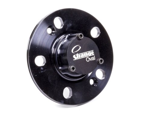 Drive Flange - 5 x 5 and 5 x 4.75 in Wheel Bolt Pattern - 24 Spline - 2-1/2 in Grand National Hubs - Aluminum - Black Anodized - Each thumbnail 1
