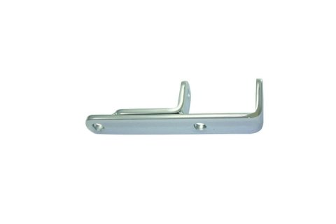 Alternator Bracket - Driver Side - Upper - Header Mount - Steel - Chrome - Short Water Pump - GM Alternator - Small Block Chevy - Each