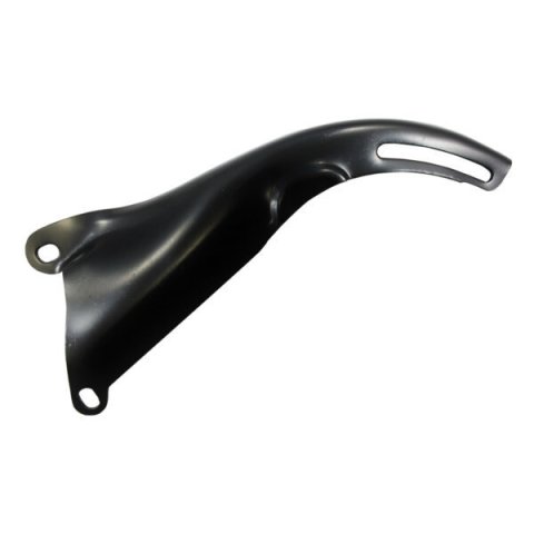 Alternator Bracket - O.E. Style - Driver Side - Upper - Intake / Water Pump Mount - Steel - Black Paint - Short Water Pump - GM Alternator - Small Block Chevy - Each