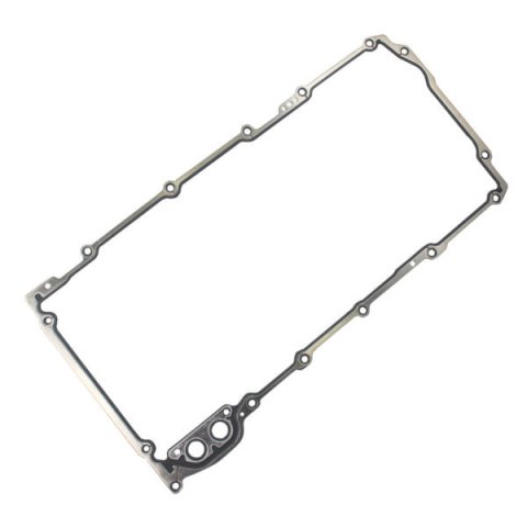 Oil Pan Gasket - 1-Piece - Aluminum / Rubber - GM LS-Series - Each