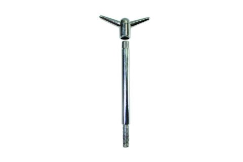 Valve Cover Fastener - Wing Nut - 5/16-18 in Thread - 5.125 in Long - Steel - Chrome Plated - Set of 4