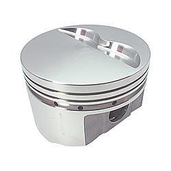 Piston - Windsor Flat Top - Forged - 4.040 in Bore - 1/16 x 1/16 x 3/16 in Ring Grooves - Minus 5.00 cc - Small Block Ford - Set of 8 thumbnail 1