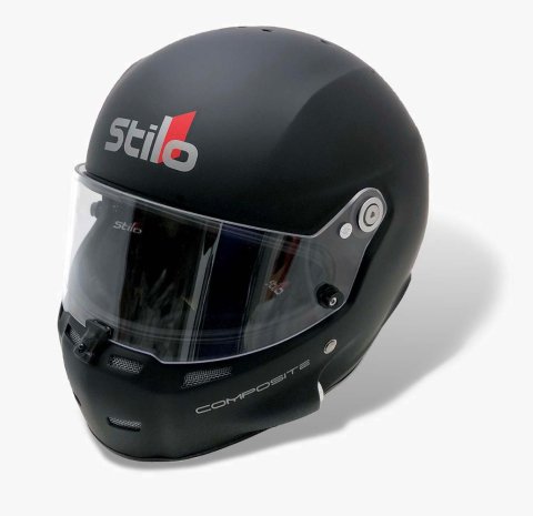 Helmet - ST5 GT - Full Face - Snell SA2020 - Head and Neck Support Ready - Flat Black - 2X-Large - Each thumbnail 1