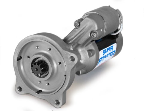 Starter - 40000-Series - 3.75:1 Gear Reduction - Black / Natural - 157 / 164 Tooth Flywheel - Ford FE-Series / Small Block - Each thumbnail 1