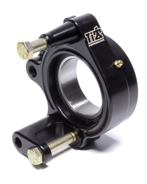 Birdcage - Passenger Side - 2.760 in ID Bearing - Single Bearing - Hardware Included - Aluminum - Black Anodized - Sprint Car - Each