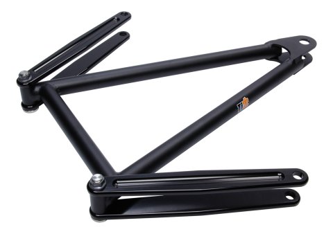 Jacobs Ladder - 13.625 in Long - Titanium Hardware Included - Chromoly - Black Powder Coat - Sprint Car - Kit