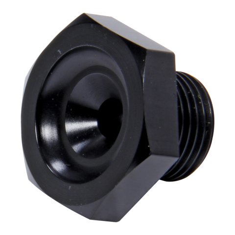 King Pin Cap - 5/8-18 in Thread - Aluminum - Black Anodized - Ti22 Front Spindles - Each