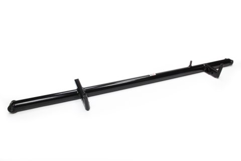 Front Axle Assembly - 1.5 in OD - 42 in Wide - 10 Degree Front Spindles - Chromoly - Black Powder Coat - Wingless - Torsion Bar - Micro / Mini - Each