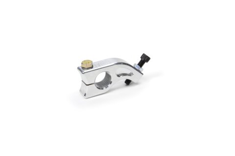 Torsion Arm Stop - 0.875 in Spline - Hardware Included - Aluminum - Clear Anodized - Micro / Mini - Each
