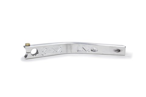 Torsion Arm - Rear - Passenger Side - 7/8 in Spline 9.75 in Long - 4.125 in Offset - 7/16-20 in Female Thread - Hardware Included - Aluminum - Polished - Micro / Mini - Each