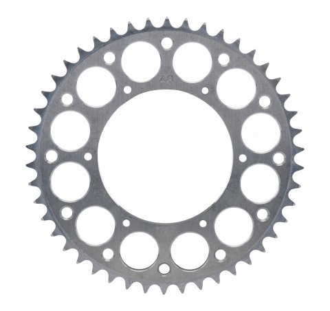 Axle Sprocket - 46 Tooth - 5.25 in Bolt Pattern - Aluminum - Natural - Micro Sprint - Each