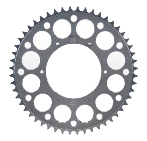 Axle Sprocket - 52 Tooth - 5.25 in Bolt Pattern - Aluminum - Natural - Micro Sprint - Each