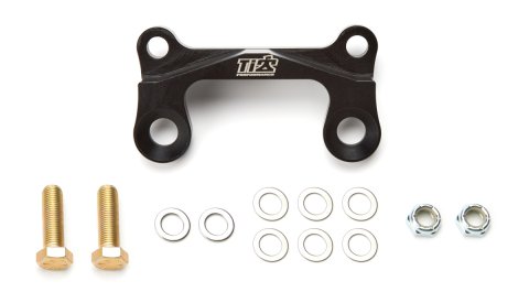 Brake Caliper Bracket - Heavy-Duty - Front - Bolt-On - 10 in Rotor - Aluminum - Black Anodized - 3-1/4 in Lug Mount Calipers - Each