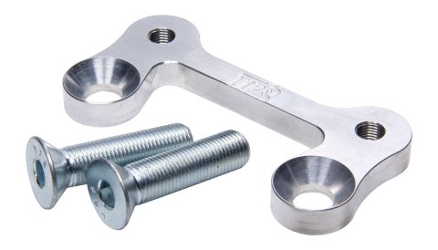 Brake Caliper Bracket - Front - Driver Side - Hardware Included - Aluminum - Clear Anodized - 10-1/8 in Rotor - 3-1/4 in Lug Mount Calipers - Midget - Each