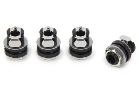 Tire Pressure Relief Valve - 5/8 in Wheel Hole - Plastic - Black - Schrader / Tire Pressure Relief Valves - Set of 4 thumbnail 2
