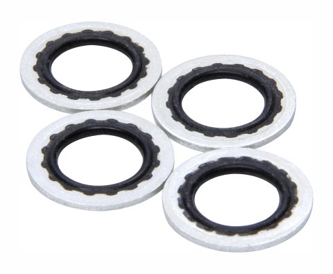 Sealing Washer - Rubber / Steel - Tire Pressure Relief Bleeder - Each