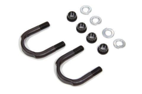 Universal Joint U-Bolt Kit - Short - Nuts / Washers Included - Steel - Black Oxide - 1310 Series Yoke - Kit