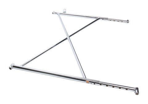 Wing Mount - Top Wing Tree - 16 Tall - 26 in Wide - Sliders Included - Chromoly - Chrome - Ti22 Sprint Car - Kit