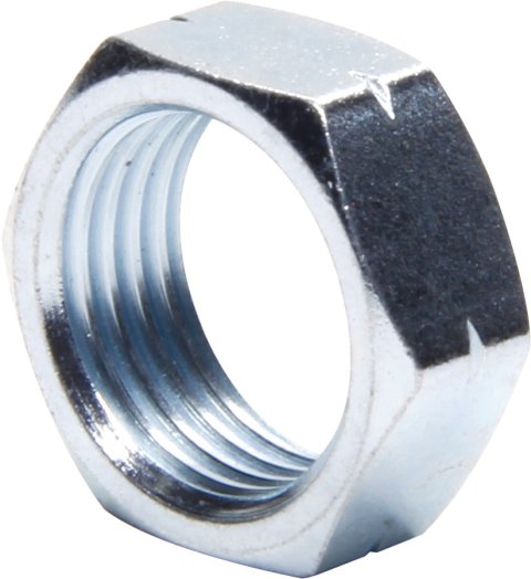 Jam Nut - Thin OD - 5/8-18 in Left Hand Thread - 1/4 in Thick - Steel - Zinc Oxide - Set of 4 thumbnail 1