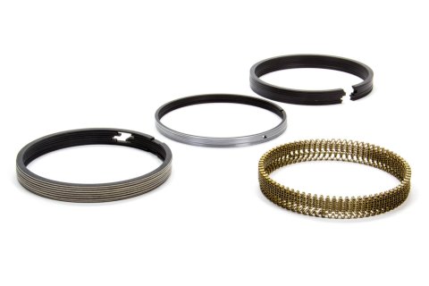 Piston Rings - Classic Race - 4.175 in Bore - File Fit - 1/16 x 1/16 x 3/16 in Thick - Standard Tension - Ductile Iron - Plasma Moly - 8-Cylinder - Kit