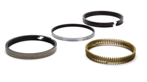 Piston Rings - Classic Race - 4.020 in Bore - File Fit - 2.0 x 1.5 x 4.0 mm Thick - Standard Tension - Ductile Iron - Plasma Moly - 8-Cylinder - Kit