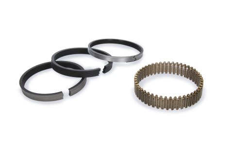 Piston Rings - Classic Race - 4.160 in Bore - File Fit - 1/16 x 1/16 x 3/16 in Thick - Standard Tension - Ductile Iron - Plasma Moly - 8-Cylinder - Kit
