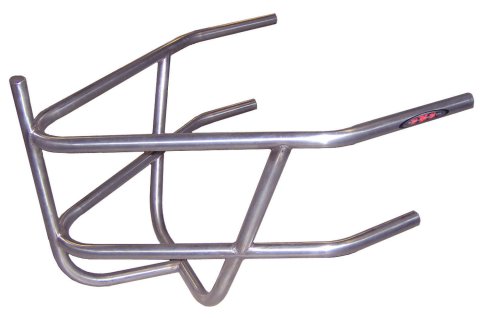 Bumper - Post - Braces - Rear - 0.75 in Tube - Stainless - Natural - Triple X Mini - Each