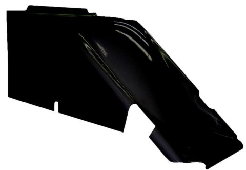 Hood - Dual Duct - Fiberglass - Black - Triple X Micro / Mini - Each