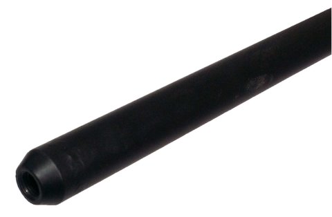 Tie Rod - Straight - 0.75 in OD - 36.5 in Long - 3/8-24 in Thread - Chromoly - Black Powder Coat - Triple X Micro / Mini - Each