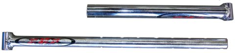 Wing Post - Top - Slider - 14 to 21 in Long - Chromoly - Chrome - Triple X Micro / Mini - Kit