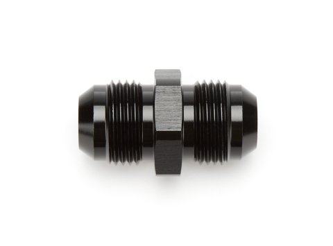 Fitting - Adapter - Straight - 10 AN Male to 10 AN Male - Aluminum - Black Anodized - Each