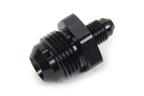 Fitting - Adapter - Straight - 4 AN Male to 10 AN Male - Aluminum - Black Anodized - Each