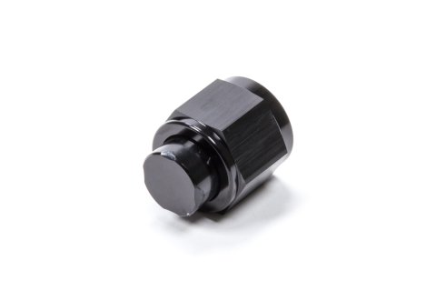 Fitting - Cap - 10 AN - Aluminum - Black Anodized - Each