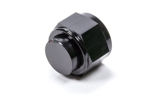 Fitting - Cap - 16 AN - Aluminum - Black Anodized - Each