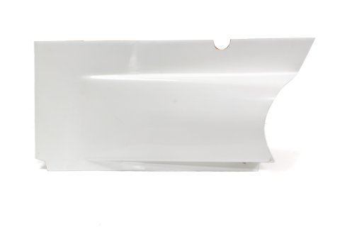 Kick Panel - Driver Side - Upper - Split Design - Fiberglass - White - Triple X Sprint Car - Each