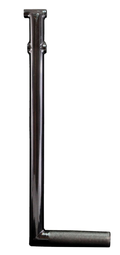Brake Pedal Lever - Chromoly - Black Powder Coat - Triple X Sprint Car - Each thumbnail 2