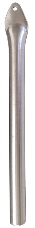 Wing Post - Nose - Straight - Aluminum - Natural - Triple X Sprint Car - Each