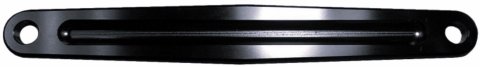 Jacobs Ladder Strap - 7-1/2 in Center to Center - Aluminum - Black Anodized - Sprint Car - Each