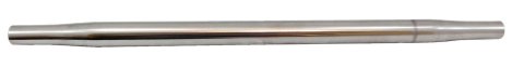 Suspension Tube - Swedged - 1.125 in OD - 22.5 in Long - 5/8-18 in Female Thread - Aluminum - Polished - Radius Rod - Triple X Sprint Car - Each