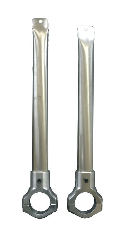 Wing Post and Clamp - Nose - Hardware Included - Stainless - Natural - Triple X Sprint Car - Kit thumbnail 2