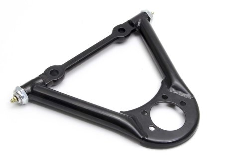 Control Arm - 15 Series - Tubular - Upper - 9 in Long - Bolt-In Ball Joint - Steel - Black Powder Coat - Universal - Each thumbnail 1